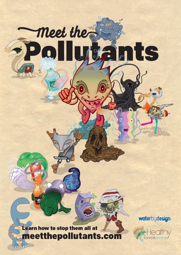 Meet the Pollutants - Poster